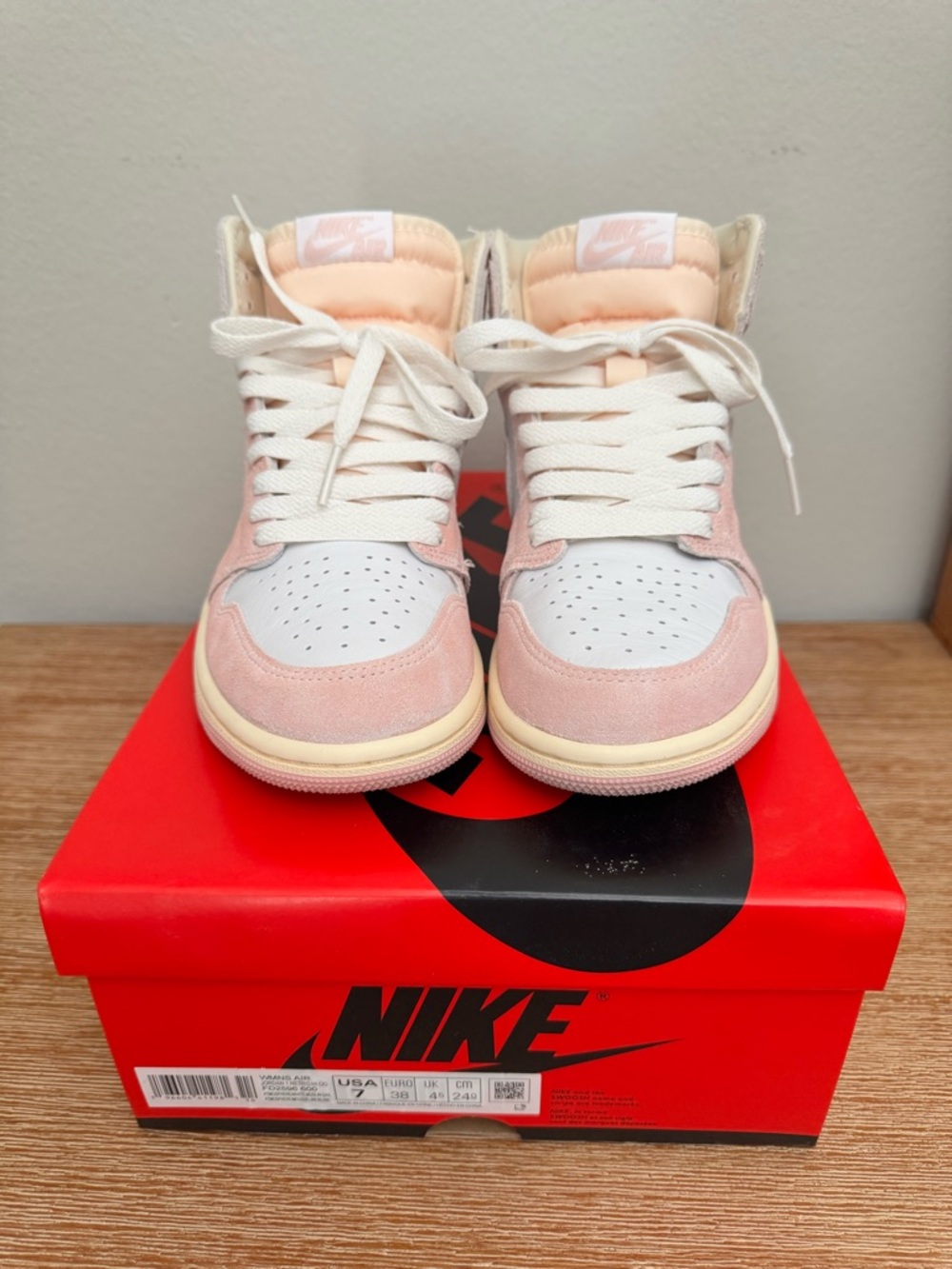 Jordan 1 Retro High Washed Pink